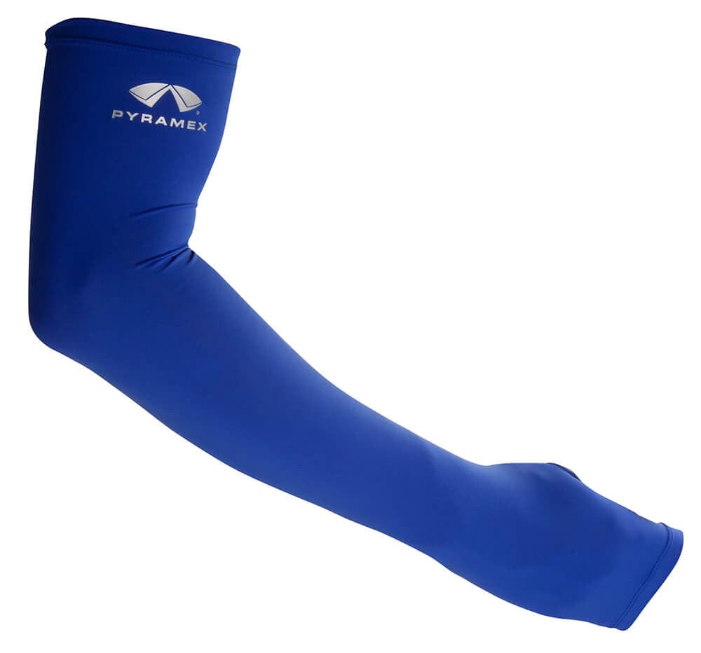 Pyramex Moisture-Wicking Cooling Sleeves (1 Pair) - Blue