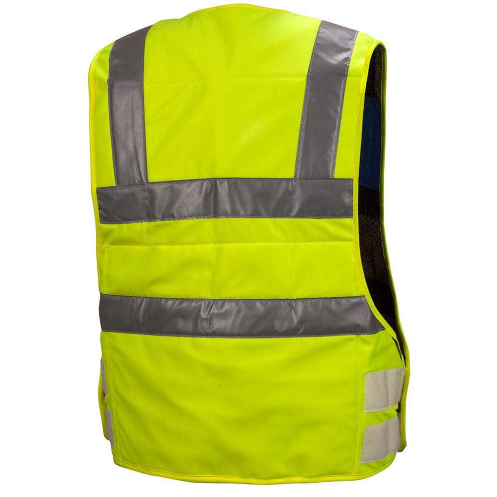 Pyramex CV200 Type R Class 2 Hi-Vis Lime Cooling Vest - Back