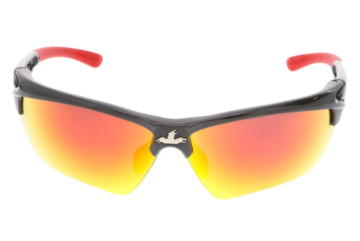 MCR Safety Dominator 3 DM131R Safety Glasses Front View