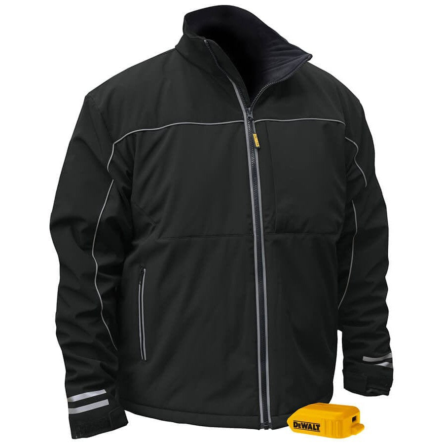 DEWALT DCHJ072B Unisex Heated Lightweight Soft Shell Jacket Without Battery Front View