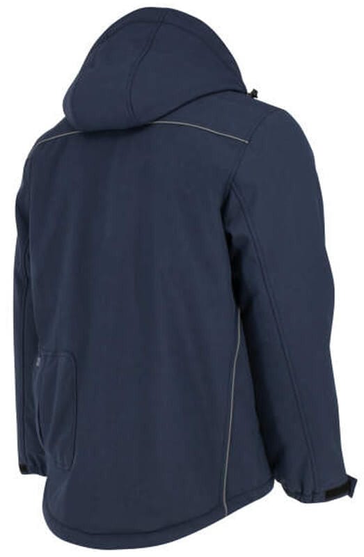 DEWALT Unisex Softshell Heated Navy Jacket With Battery & Charger DCHJ101D1 - Back View 1