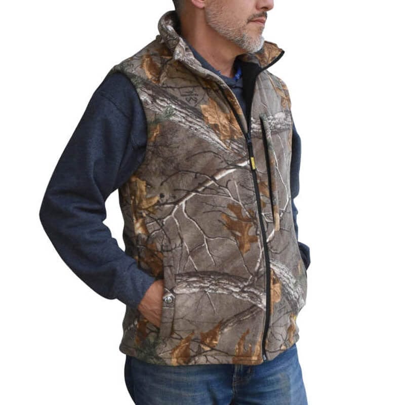 DEWALT Realtree Xtra Camouflage Fleece Heated Vest