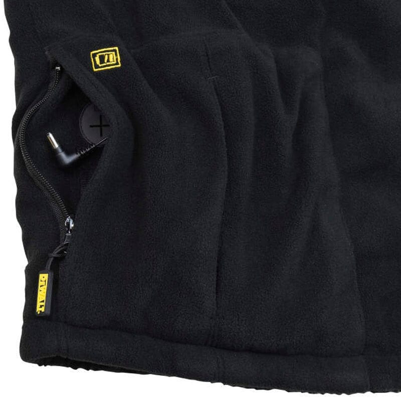 DEWALT Heated Reversible Fleece Vest with Battery Charger