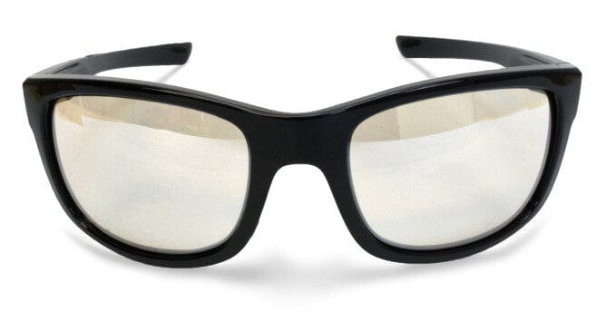 DeWalt Supervisor Safety Glasses with Black Frame and Clear Lens DPG107-1D - Front View