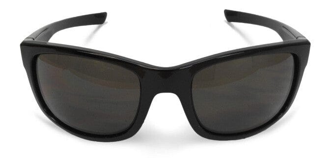 DeWalt Supervisor Safety Glasses with Black Frame and Smoke Lens - Front View