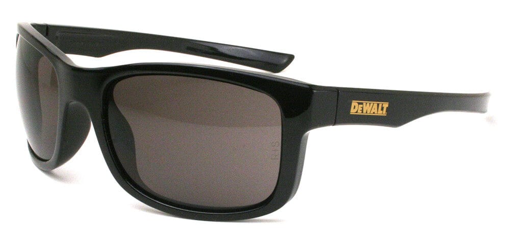 DeWalt Supervisor Safety Glasses with Black Frame and Smoke Lens