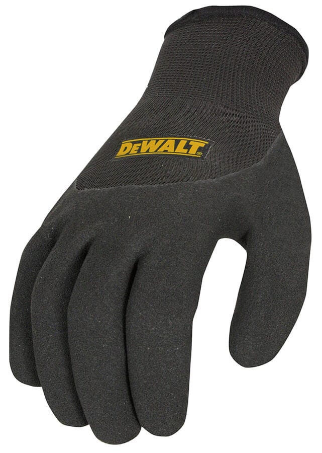 DeWalt DPG737 Thermal Work Glove with 3/4 Dipped Micro Foam Palm - Top