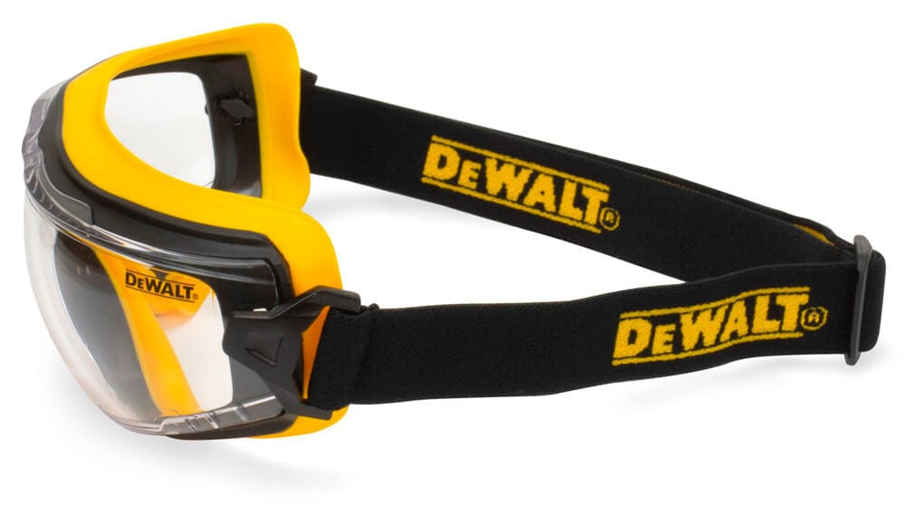 DeWalt DPG84 Insulator Goggle with Clear IQuity Anti-Fog Lens - Right Side View