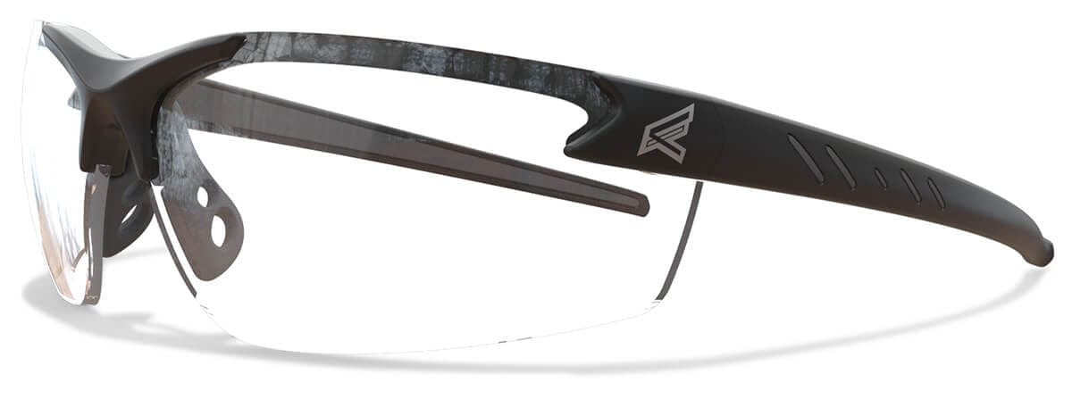 Edge Zorge G2 Safety Glasses with Black Frame and Clear Lens DZ111-G2