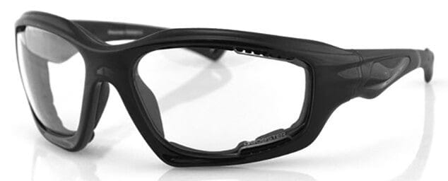 Bobster Desperado Glasses with Black Frame and Clear Lenses