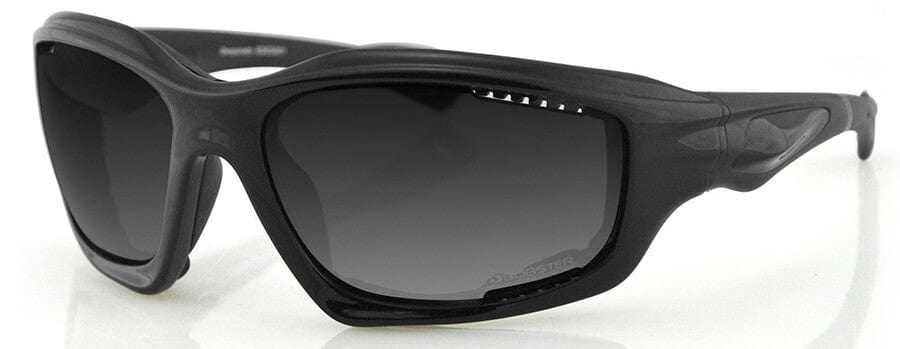 Bobster Desperado Sunglasses with Black Frame and Smoke Lenses