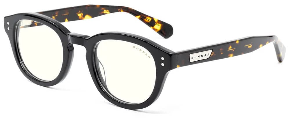 Gunnar Emery Computer Glasses with Onyx Jasper Frame and Clear Lens