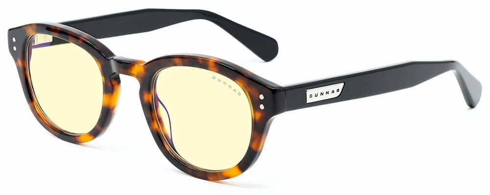 Gunnar Emery Computer Glasses with Tortoise Onyx Frame and Amber Lens