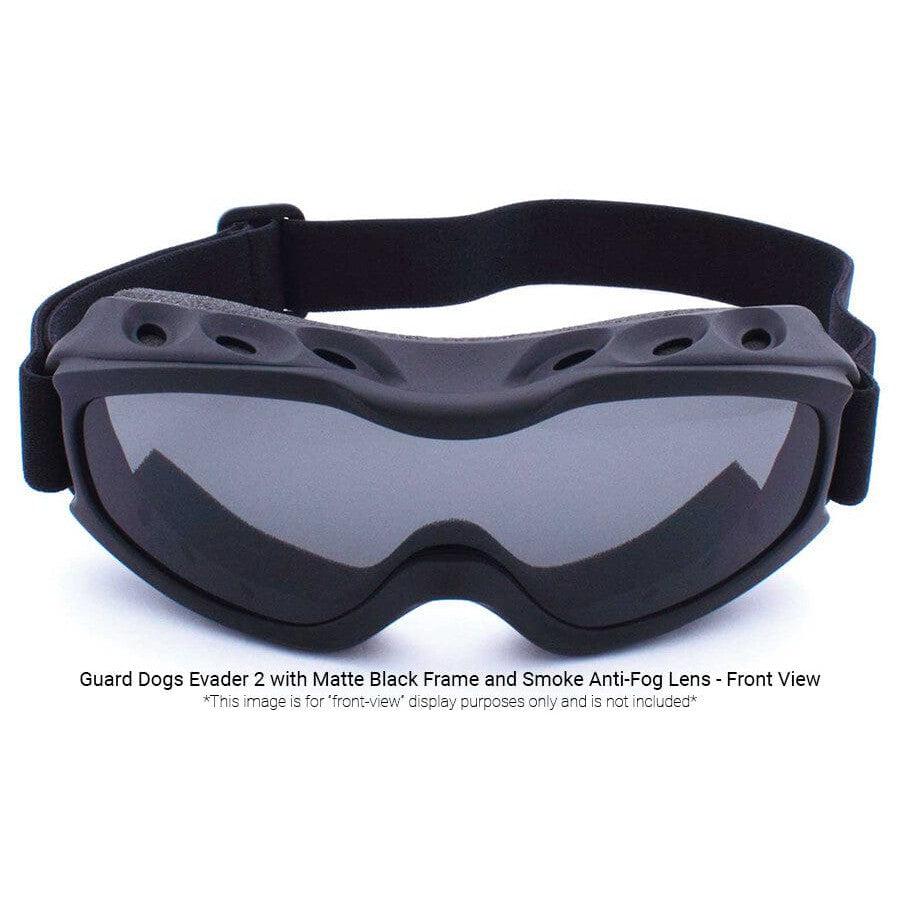 dog motorcycle goggles Guard Dogs Evader 2 Safety Goggles Carbon Fiber Frame Clear AF Lens