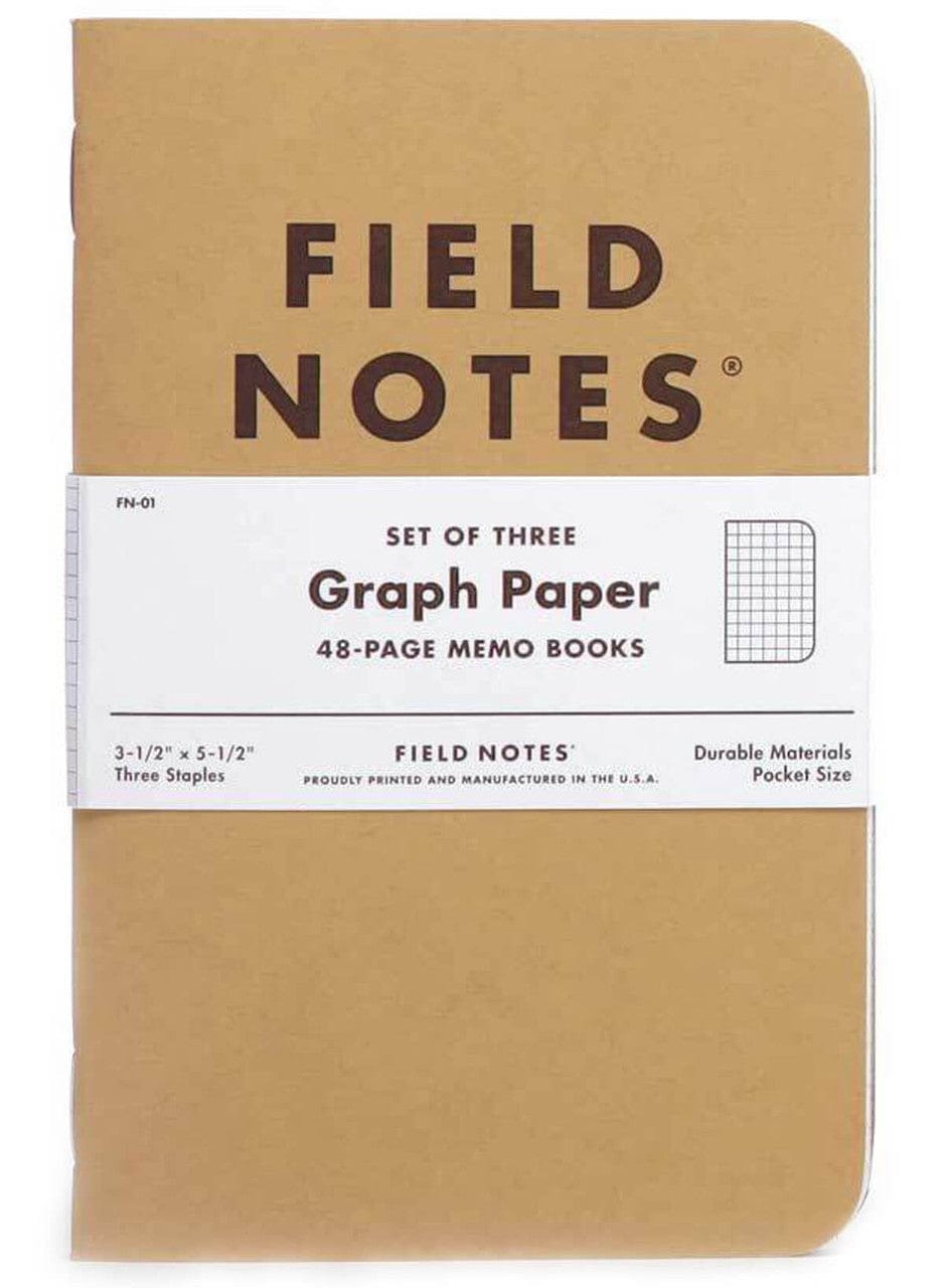 Field Notes Graph Paper 3-Pack