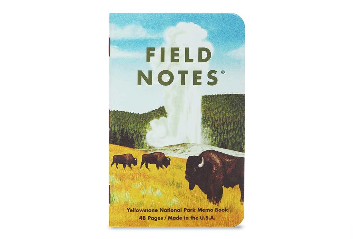 Field Notes National Parks 3-Pack - Yellowstone