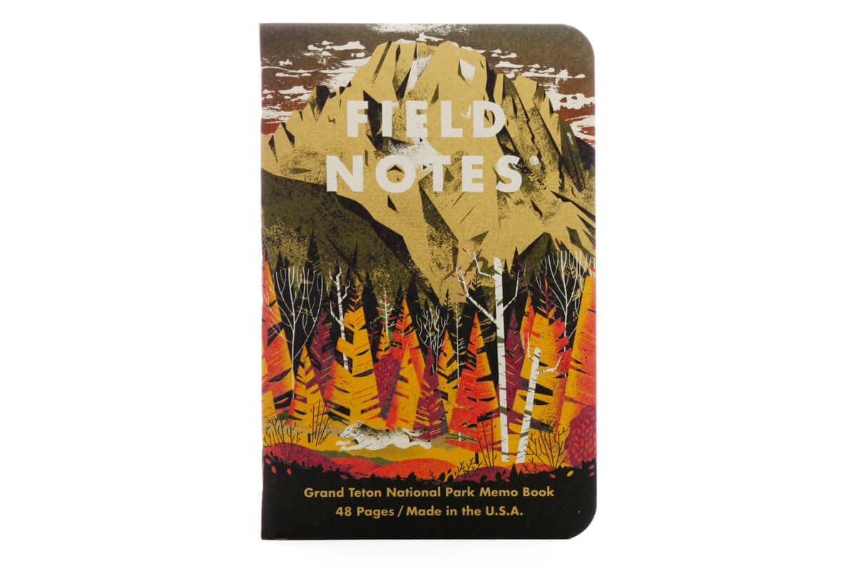 Field Notes National Parks 3-Pack - Grand Teton