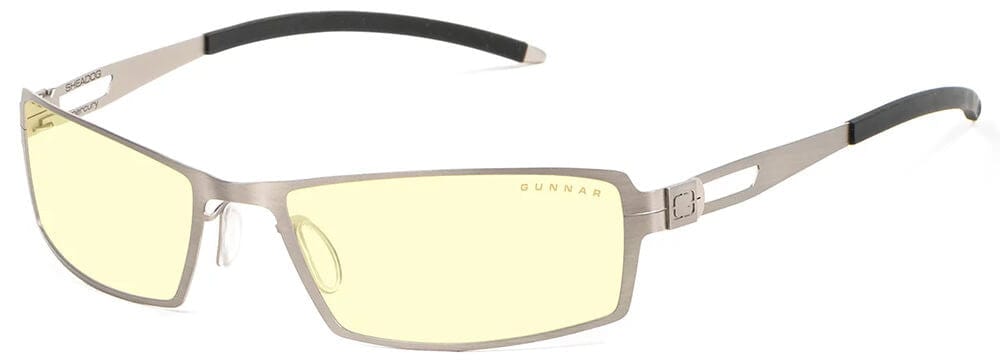 Gunnar Sheadog Computer Glasses with Mercury Frame and Amber Lens
