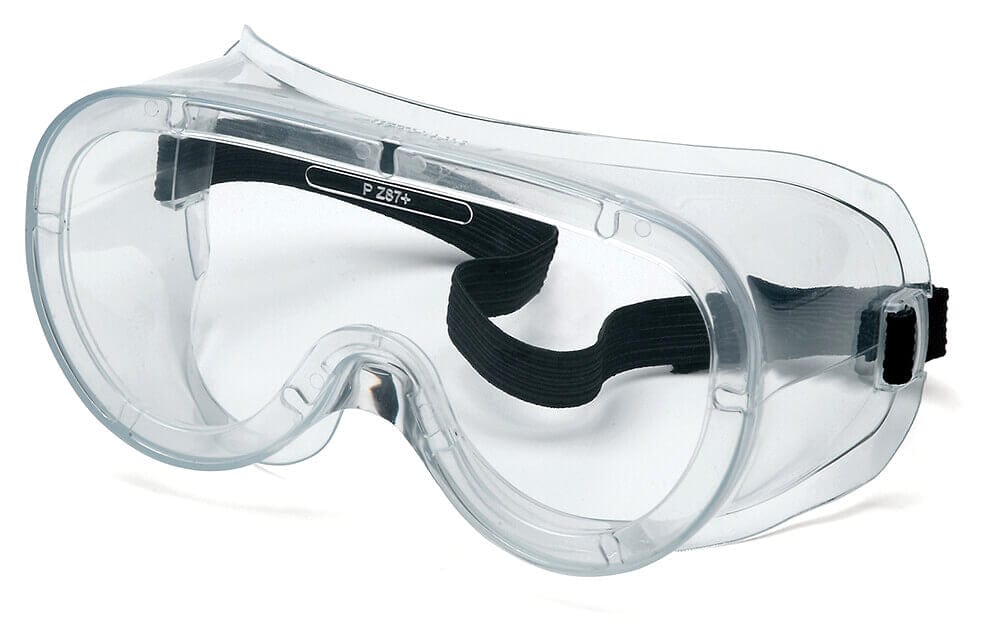 Pyramex G200T Non-Vented Goggles with Clear H2X Anti-Fog Lens