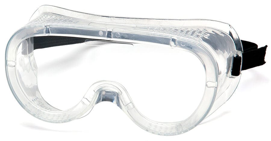 Pyramex G201T Perforated Goggle with Clear Anti-Fog Lens