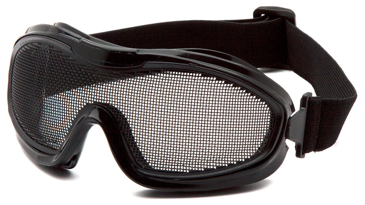 Pyramex G9WMG Safety Goggles with Wire-Mesh Lens