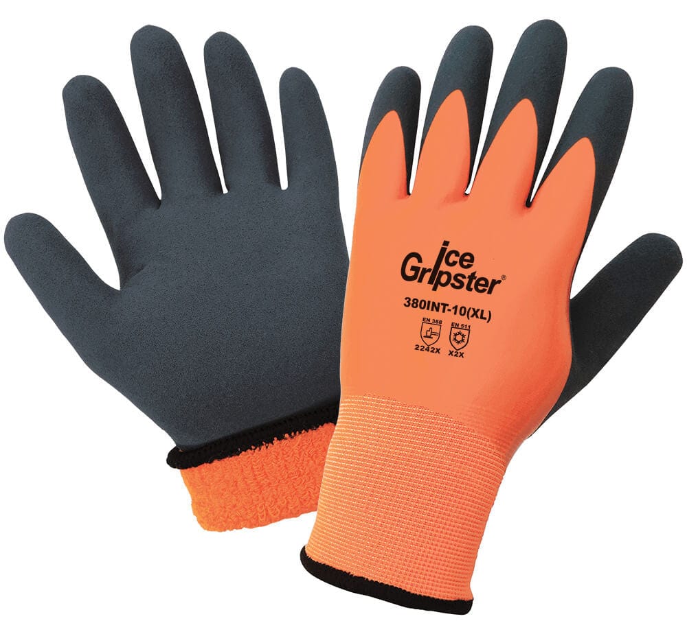 Global Glove 380INT Ice Gripster High-Visibility Water-Resistant Gloves GG-380INT