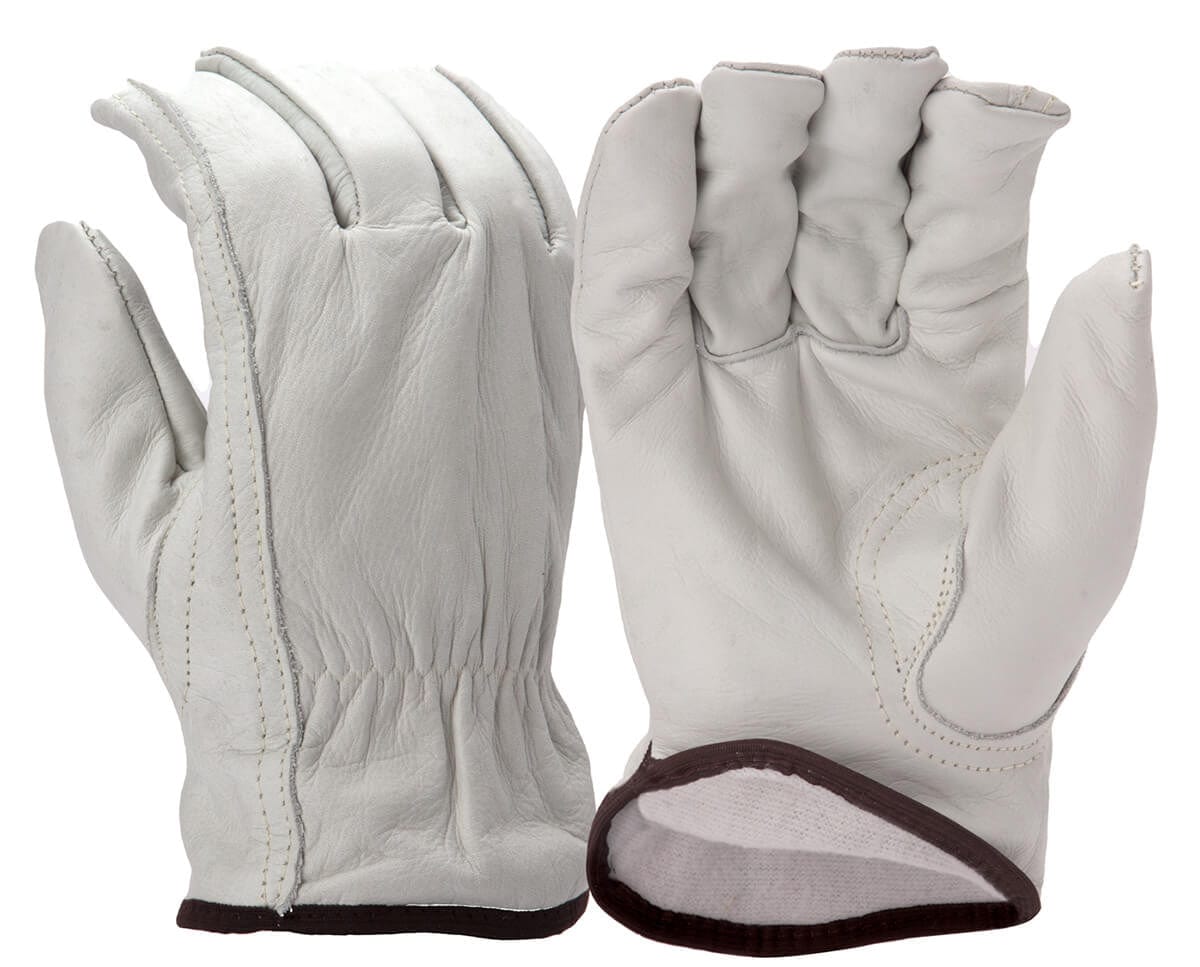 Pyramex GL2006K Winter Insulated Cowhide Leather Gloves w/ Keystone Thumb (12 Pair)