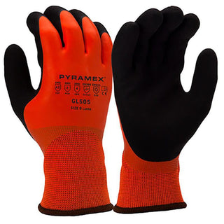 Pyramex GL505 Hi-Vis Winter Cut-Resistant Gloves
