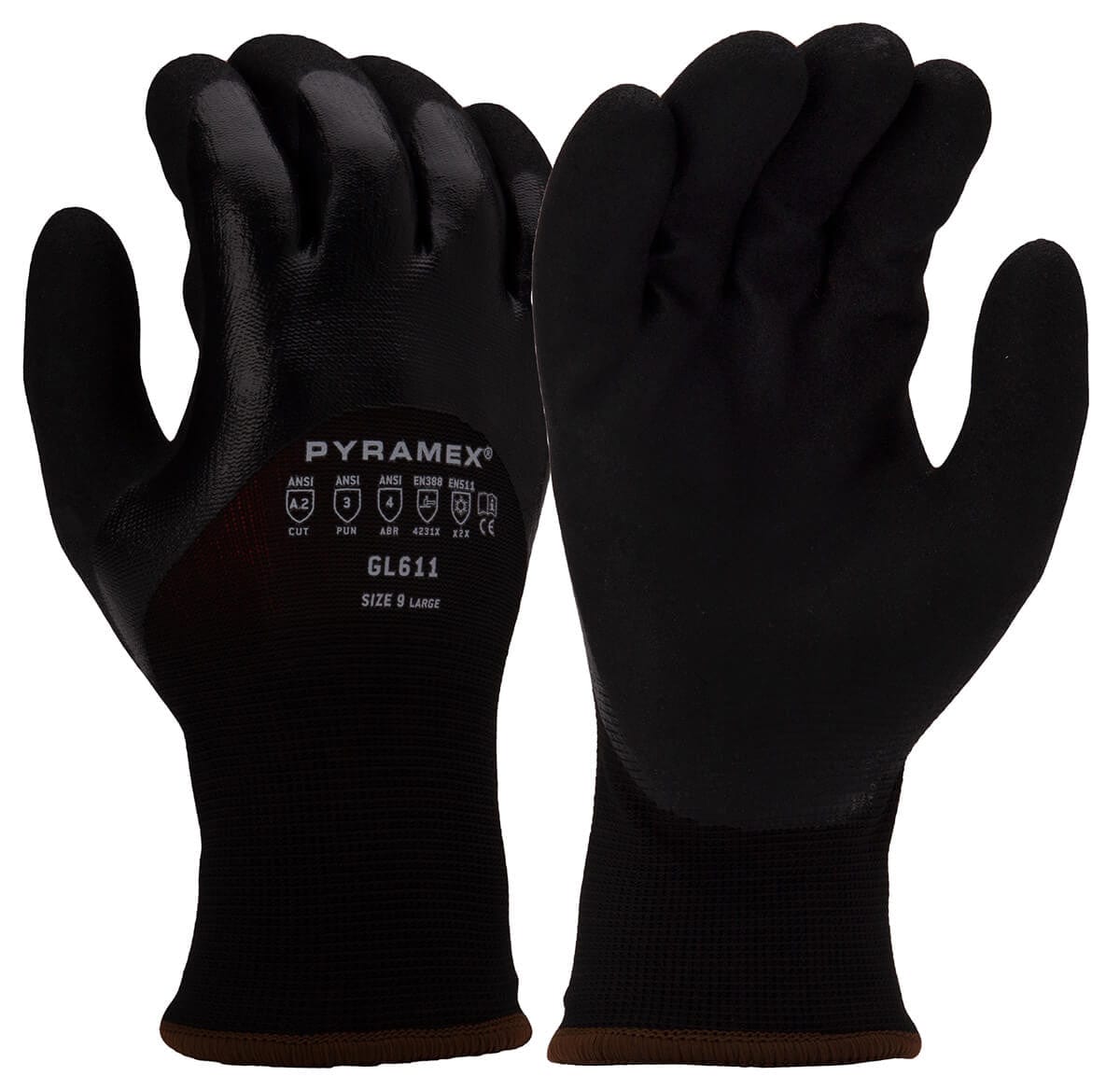 Pyramex GL611 Winter Cut-Resistant Gloves