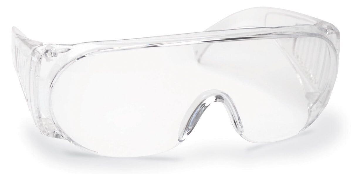 Walker's Full Coverage Safety Glasses with Clear Lens