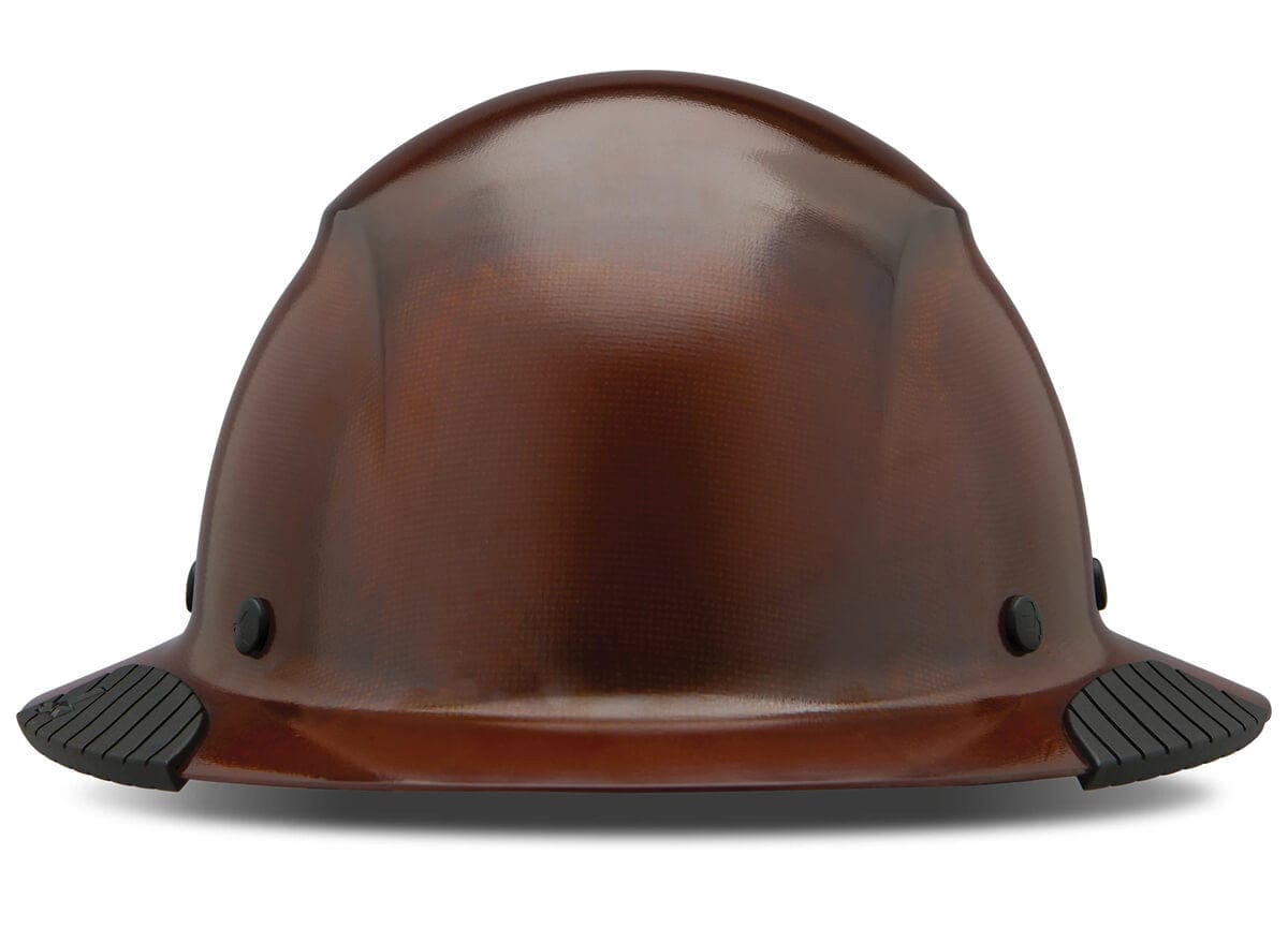 Lift Safety Dax Fiber Resin Full Brim Hard Hat with 6-Point Suspension - Natural Front