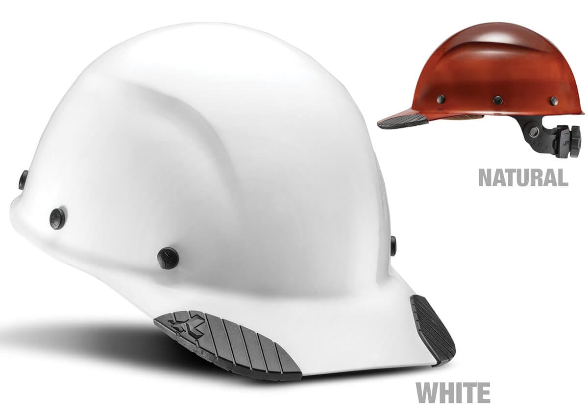 Lift Safety Dax Fiber Resin Cap Style Hard Hat with 6-Point Suspension