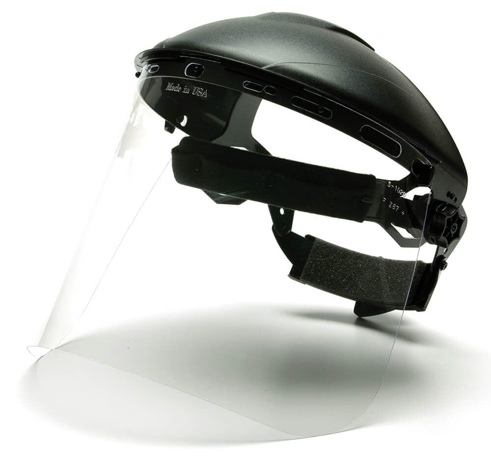 Pyramex Ridgeline Headgear with Face Shield Kit HGBR-KT1