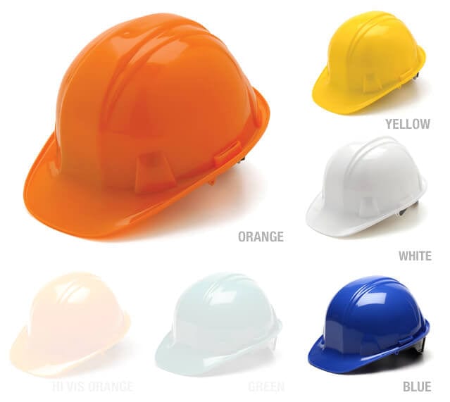 Pyramex Cap Style Hard Hat with 6-Point Ratchet Suspension