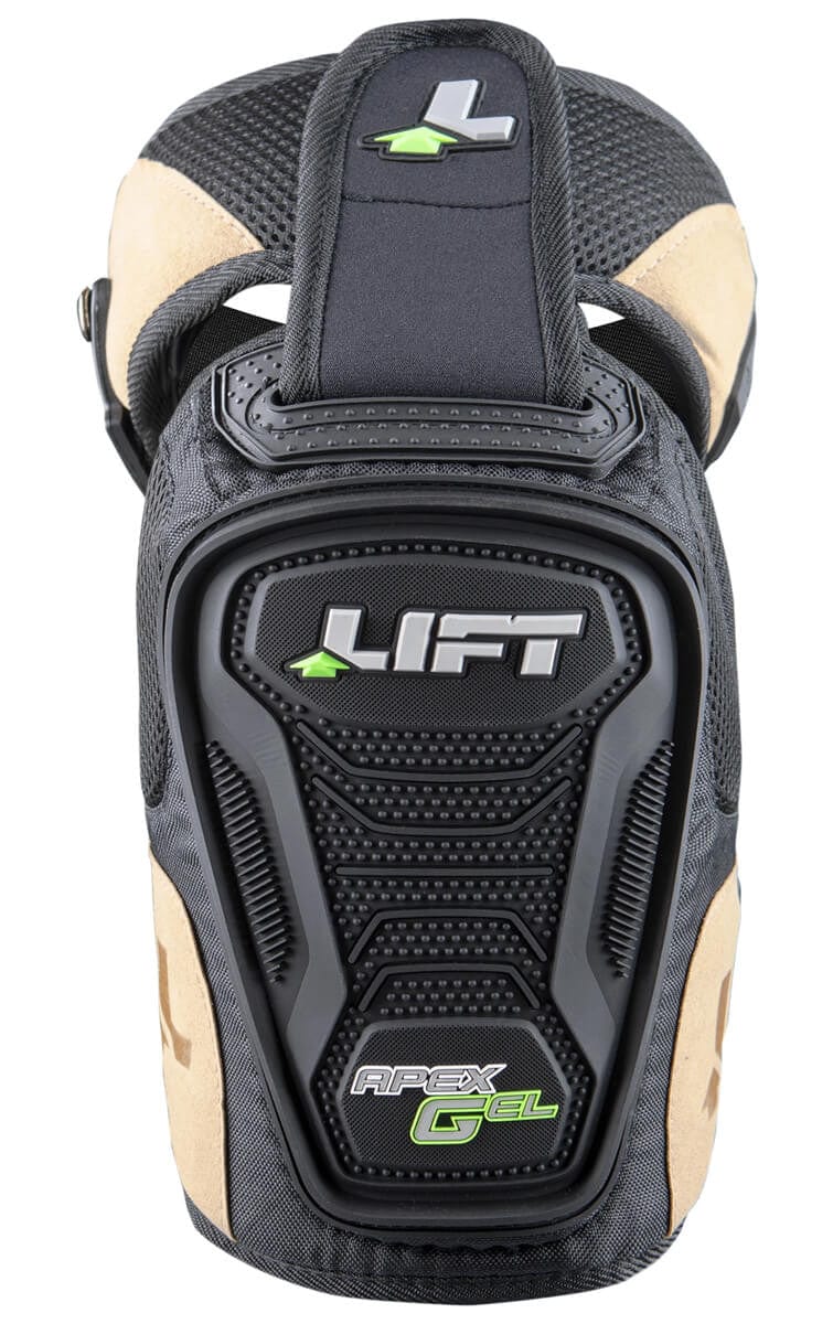 Lift Safety Apex Gel Knee Guard (1-Pair) - Front View