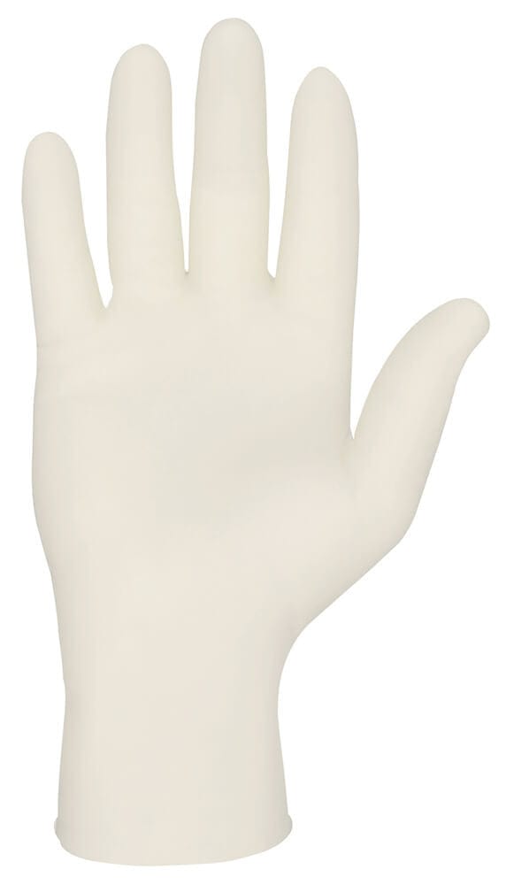 MCR SensaTouch Disposable Gloves, Natural Latex, Medical Grade, Powder Free, 5-Mil (Box 100) - Glove