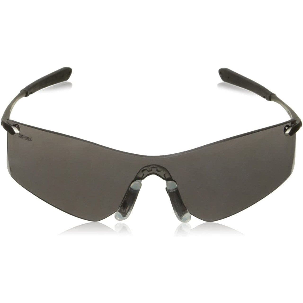 MCR Safety T4112AF Rubicon T4 Safety Glasses with Gray Anti-Fog Lens Front View
