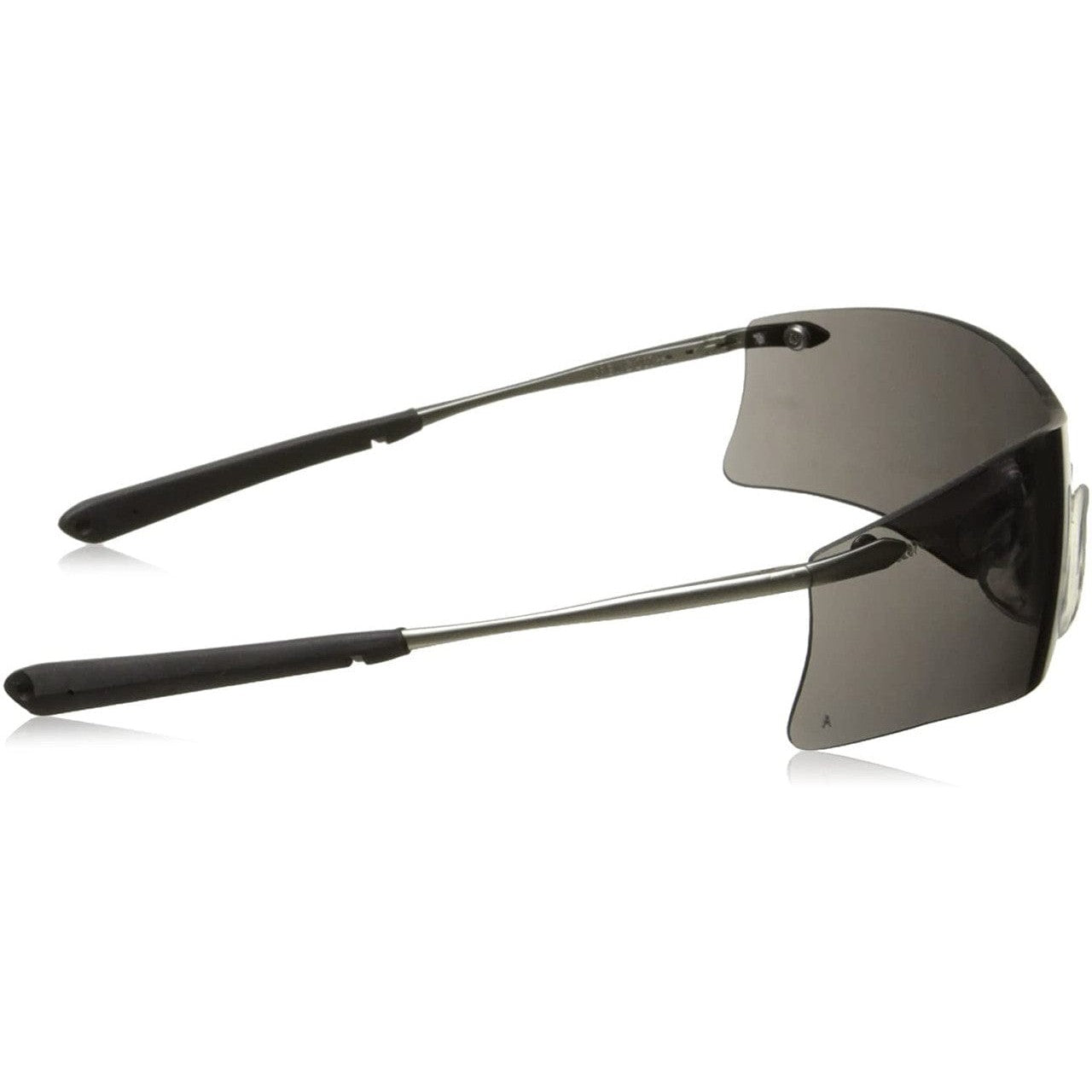 MCR Safety T4112AF Rubicon T4 Safety Glasses with Gray Anti-Fog Lens Right Temple View