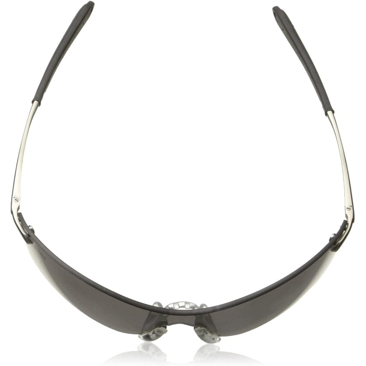 MCR Safety T4112AF Rubicon T4 Safety Glasses with Gray Anti-Fog Lens Top View