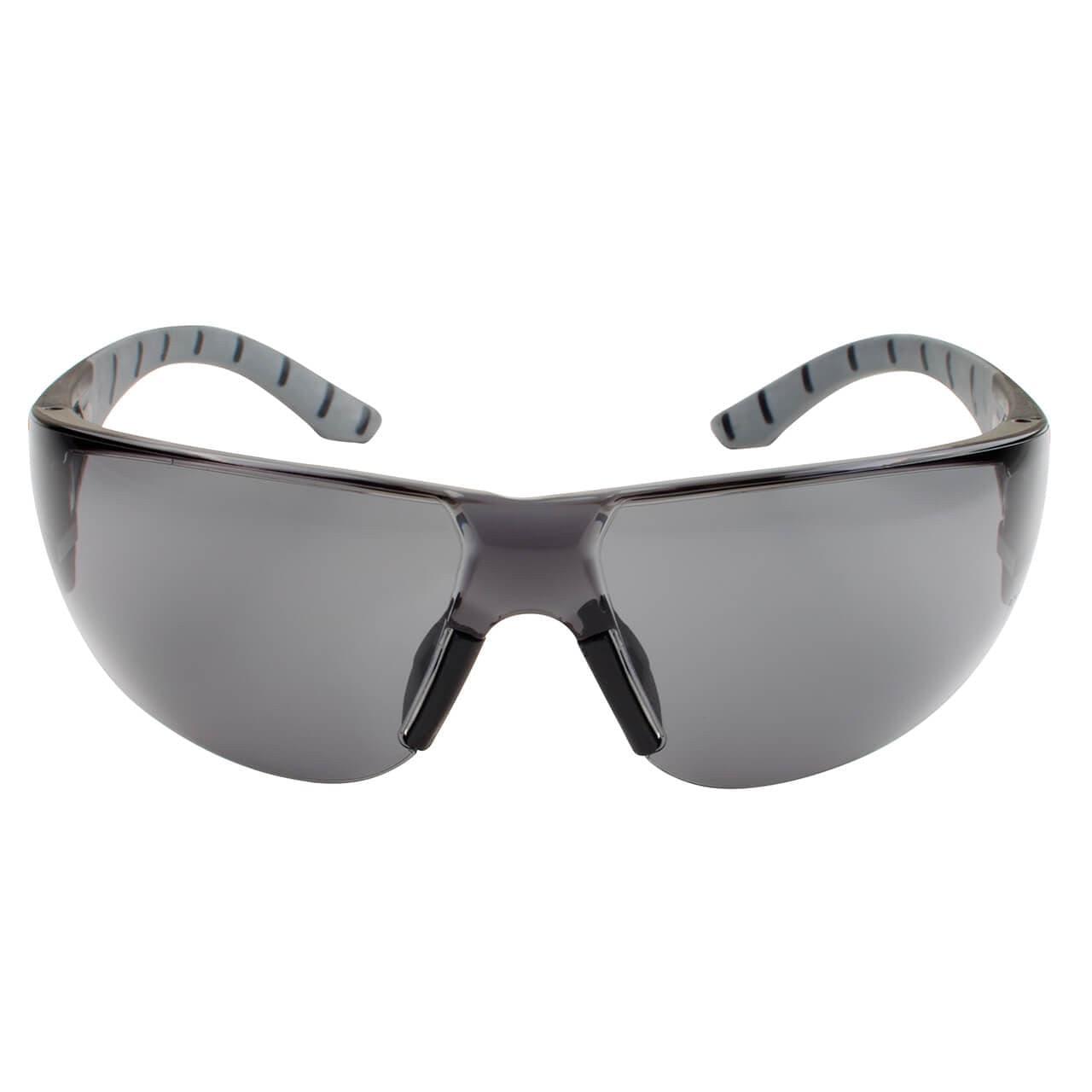 Metel M50 Safety Glasses with Gray Anti-Fog Lenses Front View