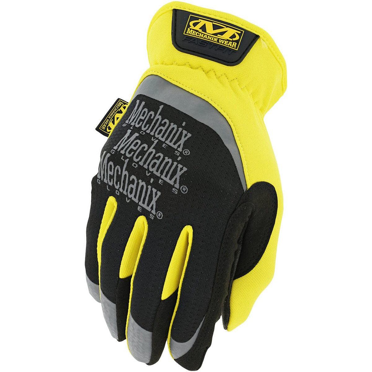 Mechanix MFF-91 FastFit Gloves, Hi-Vis Yellow