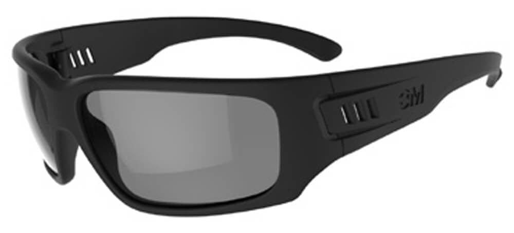 3M Maxim Elite 1000 Safety Glasses with Black Frame and and Indoor-Outdoor Anti-Fog Lens MXE1007SGAF-BLK