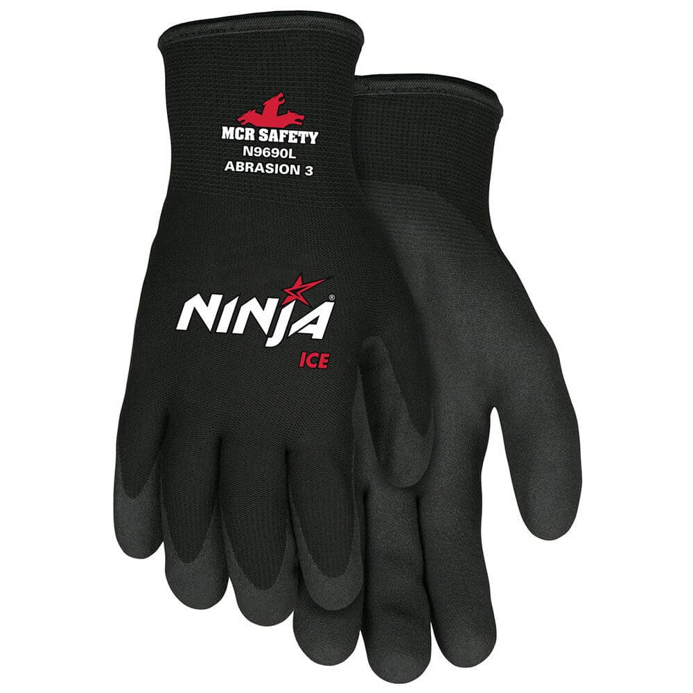 MCR N9690 Ninja Ice Cold Weather Work Glove HPT Palm and Fingertips