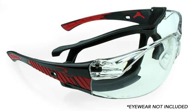 Radians Obliterator Replacement Foam Frame - Angle View - Eyewear Not Included