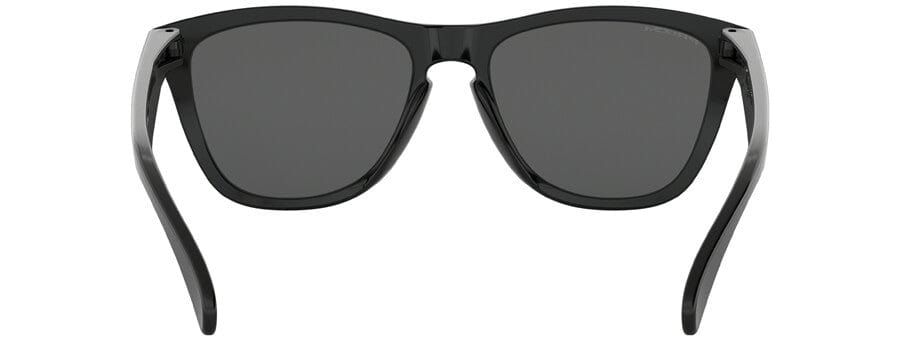 Oakley Frogskins Sunglasses with Polished Black Frame and Prizm Black Lens - Back