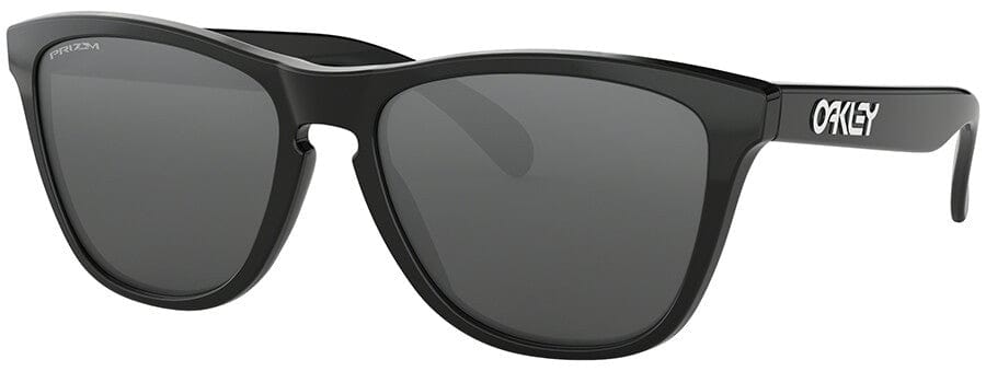 Oakley Frogskins Sunglasses with Polished Black Frame and Prizm Black Lens OO9013-C455