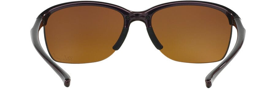 Oakley Unstoppable Sunglasses with Raspberry Spritzer Frame and Brown Gradient Polarized Lens - Back