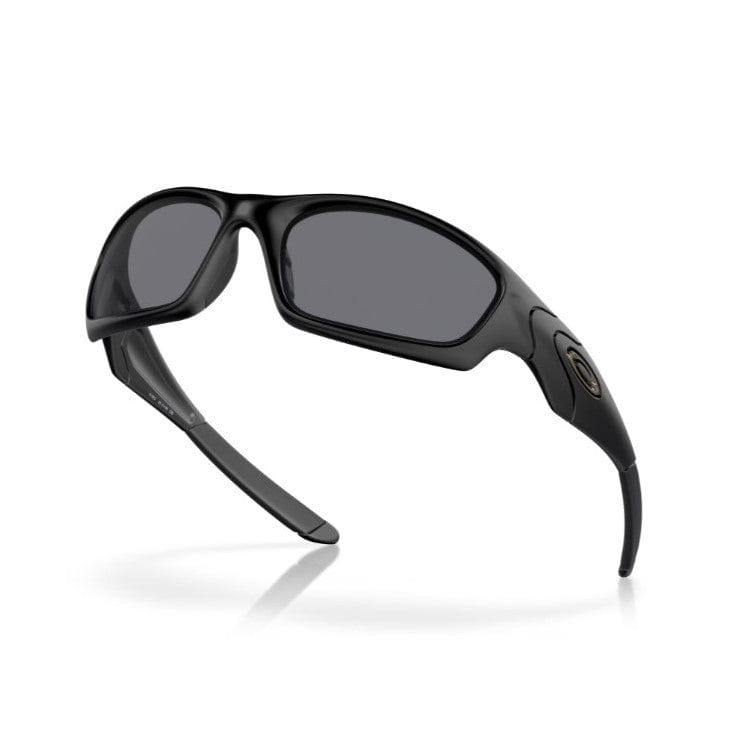 Oakley SI Straight Jacket with Matte Black Frame and Grey Lens