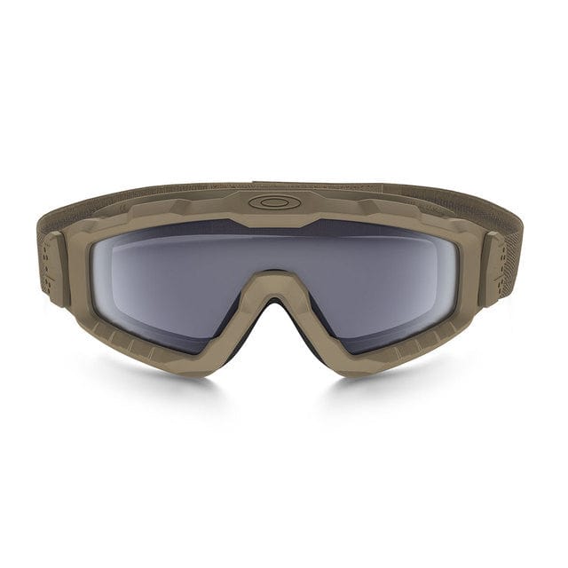 oakley ballistic goggles Oakley SI Ballistic Halo Goggle Terrain Tan Frame with Grey Lens