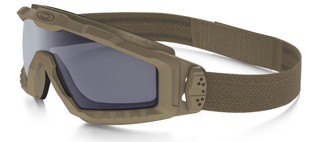 Oakley SI Ballistic Halo Goggle with Terrain Tan Frame and Grey Lens